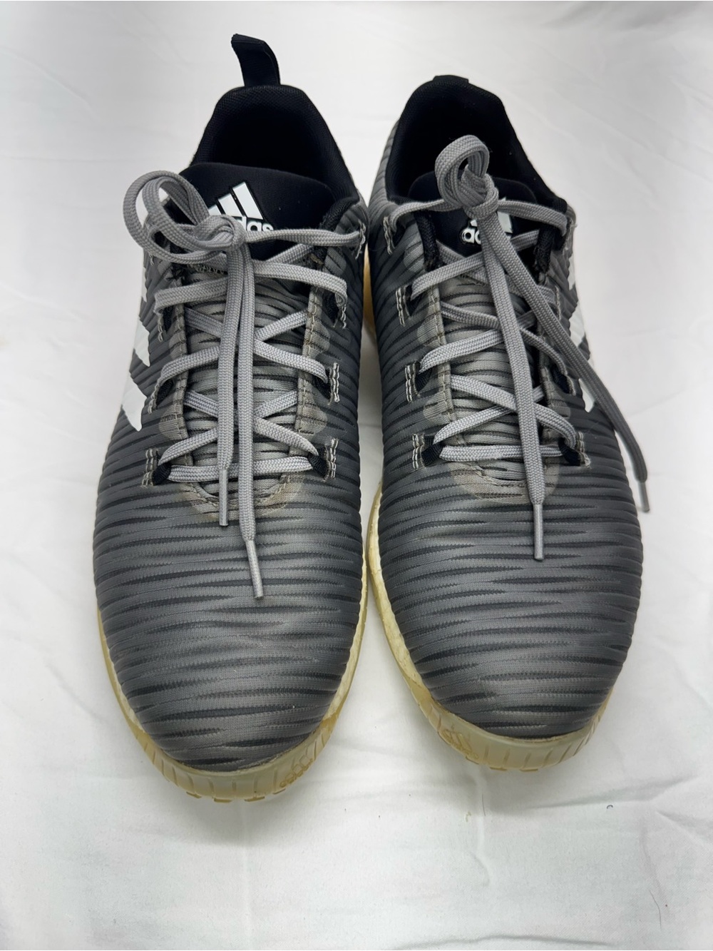adidas Men's Gray spikeless golf Shoes